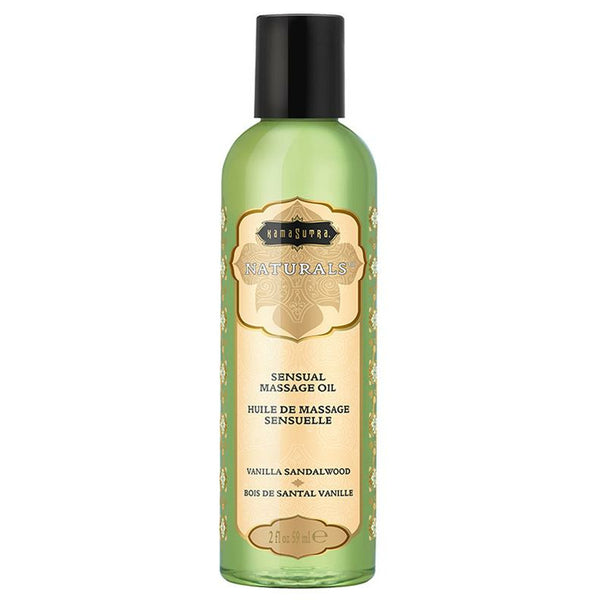 Kama Sutra Products Kama Sutra Naturals Massage Oil Vanilla Sandalwood 2 fl oz