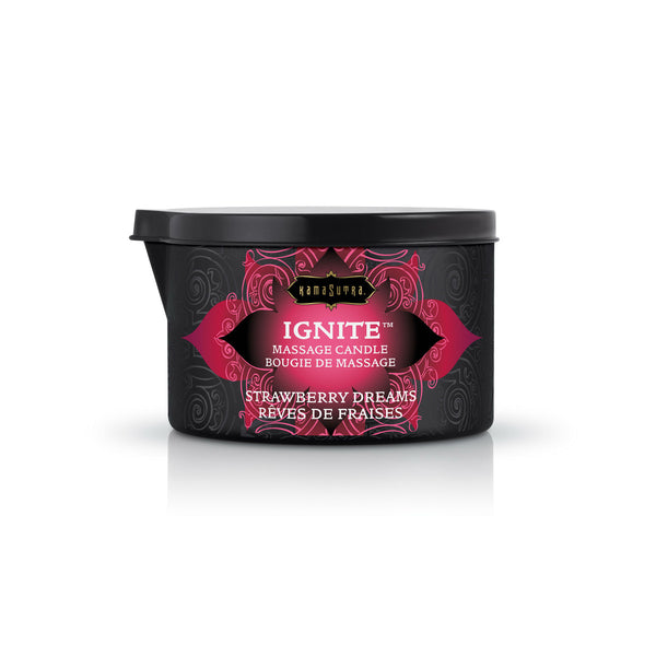 Kama Sutra Products Ks Ignite Massage Candle Strawberry Dreams