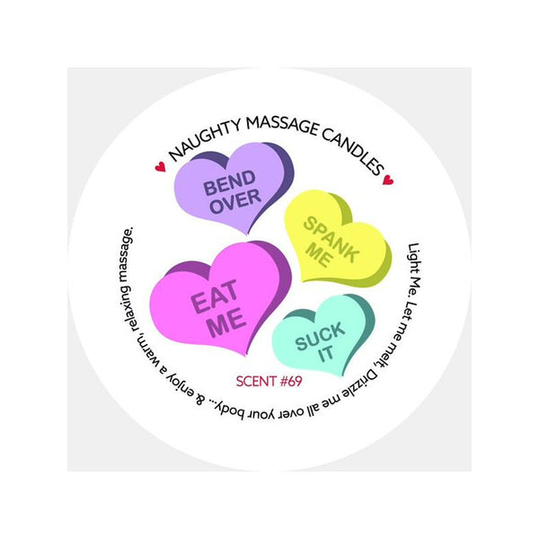 Kama Sutra Products Massage Candle 1.7 oz Mini Hearts Scent Nos. 69