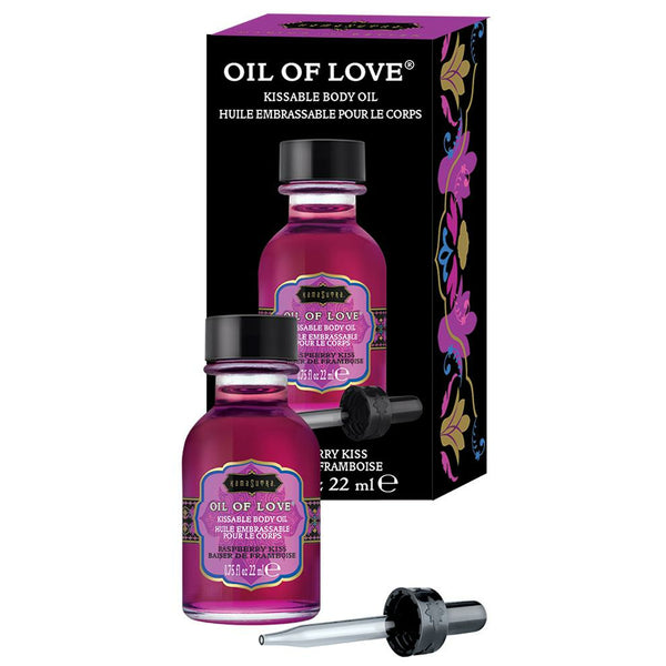 Kama Sutra Products Oil of Love Raspberry Kiss .75 fl oz . 22 mL