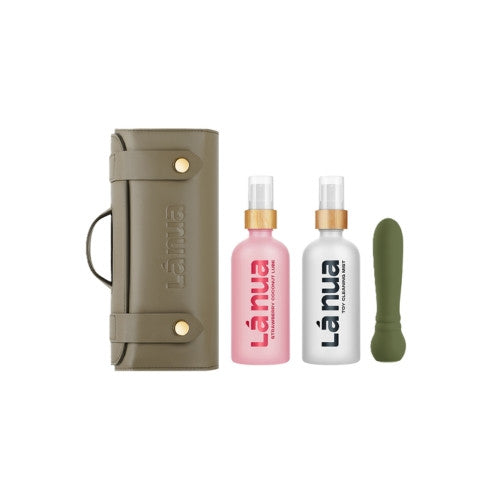 La Nua Femme Fun Gift Bag Ultra Bullet + 100ml Mist Toy Cleaner + 100ml Strawberry Coconut Lube