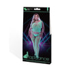 Lapdance Lingerie Glow In The Dark Bodystocking - Size: X