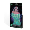 Lapdance Lingerie Lapdance Mini Dress with Off the Shoulder Sleeves