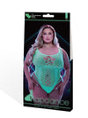 Lapdance Lingerie Lapdance Glow In The Dark High-Cut Teddy - Queen