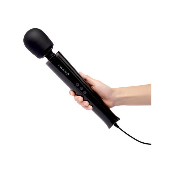 Le Wand Plug-In Vibrating Massager - Colour: Black
