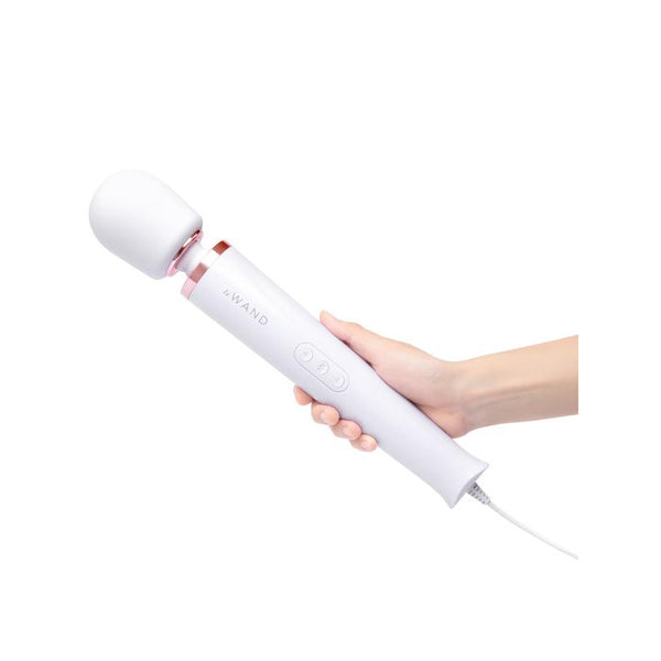 Le Wand Plug-In Vibrating Massager - Colour: White