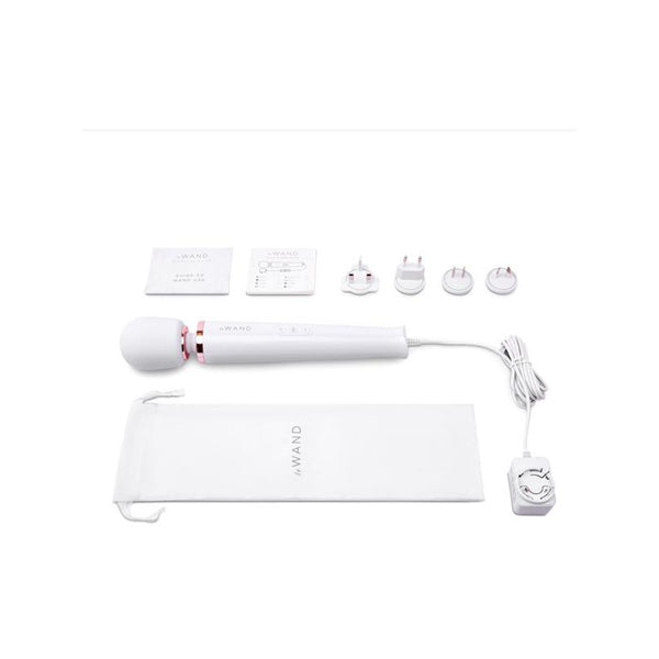 Le Wand Plug-In Vibrating Massager - Colour: White