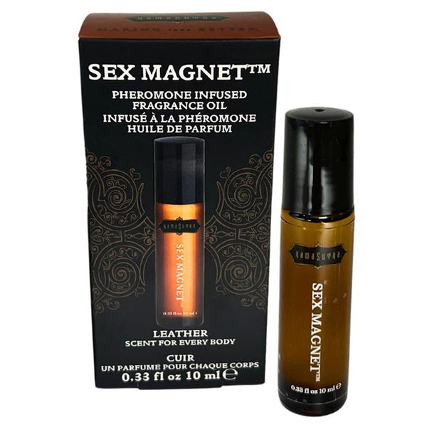 Kama Sutra Sex Magnet Leather Pheromone Roll-On 10 ml