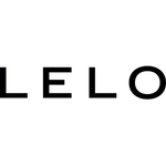 The brand name 'LELO' in bold black sans-serif lettering on a solid white background.