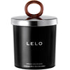 LELO Flickering Massage Candle - Vanilla & Creme De Cacao Massage Lotion - Black