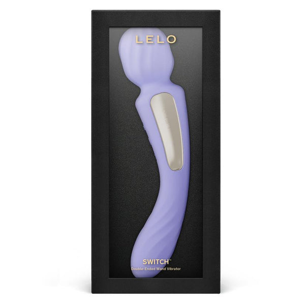 LELO Switch Double Ended Wand Vibrator - Colour: Lilac