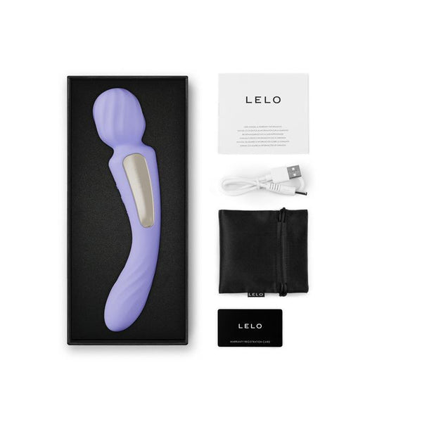 LELO Switch Double Ended Wand Vibrator - Colour: Lilac