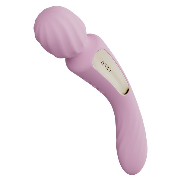 LELO Switch Double Ended Wand Vibrator - Colour: Soft Pink