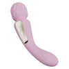 LELO Switch Double Ended Wand Vibrator - Colour: Soft Pink