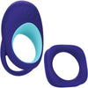 CalExotics Link Up Alpha Vibrating Couples Enhancer Ring with Ultra-Soft Silicone Support
