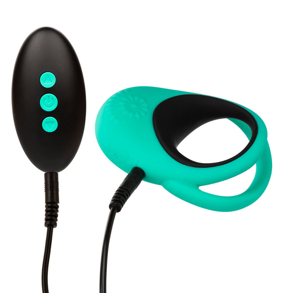 CalExotics Link Up Remote Alpha Dual Stimulating Cock Ring