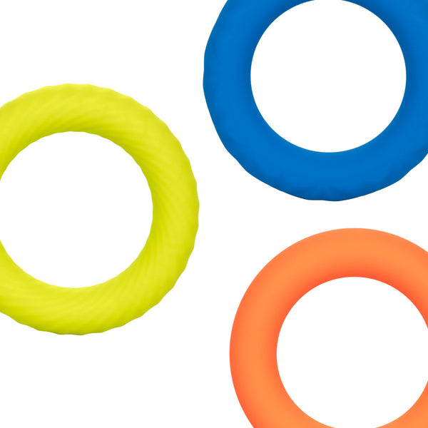 CalExotics Link Up Ultra-Soft Climax Set 3.75cm Cock Rings
