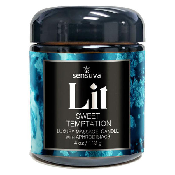 Sensuva Lit Sweet Temptation Luxury Massage Candle 118 ml