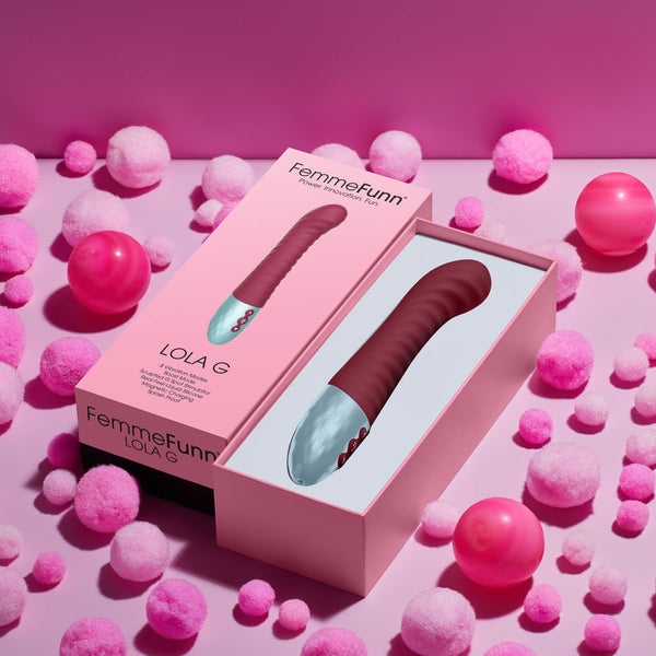 Femme Fun Lola G G-Spot Vibrator with 8 Vibration Modes and Boost Mode