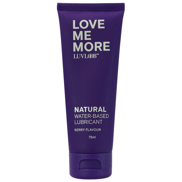 Luvloob Love Me More Water-Based 75mL Lubricant Berry