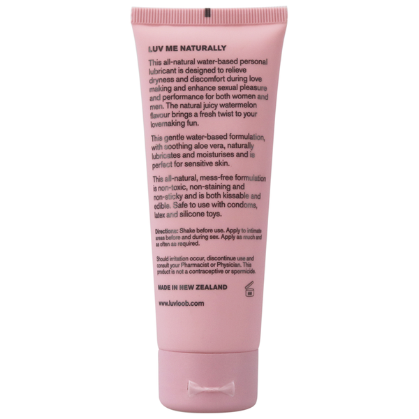 Luvloob Make Me Happy Water-Based 75mL Lubricant Watermelon