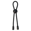 Nasstoys Mack Tuff Adjustable Silicone Cock Tie - Colour: Black