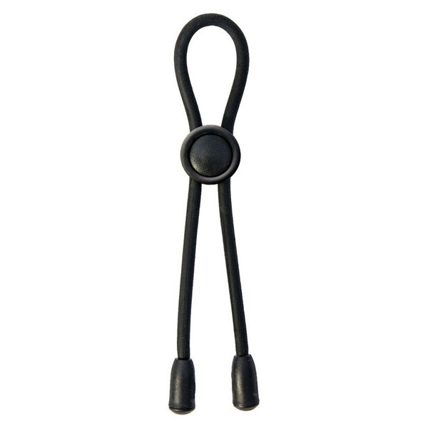 Nasstoys Mack Tuff Adjustable Silicone Cock Tie - Colour: Black