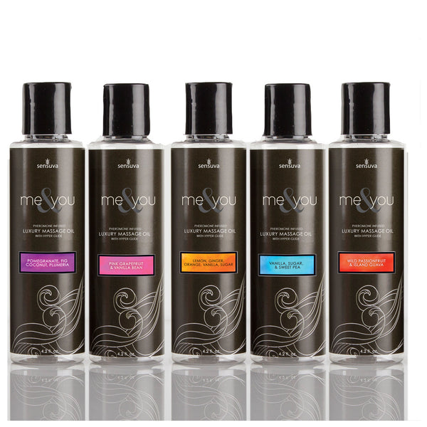 Sensuva Me & You Massage Oil Vanilla Sugar Sweet Pea