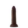 Shaft Model J 6.5 Inch Liquid Silicone Realistic Dildo - Colour: Mahogany