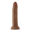 Shaft Model J 7.5 Inch Liquid Silicone Realistic Dildo - Colour: Oak