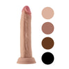 Shaft Model J 7.5 Inch Liquid Silicone Realistic Dildo - Colour: Black