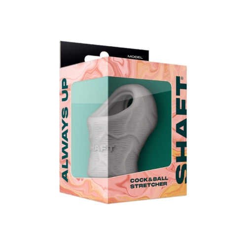 Shaft Model P Cock & Ball Stretcher 7.84cm Flexiskin Liquid Silicone