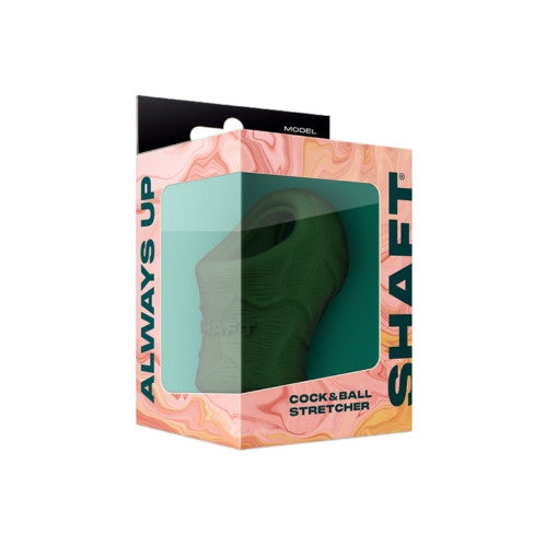 Shaft Model P Cock & Ball Stretcher 7.84cm Flexiskin Liquid Silicone