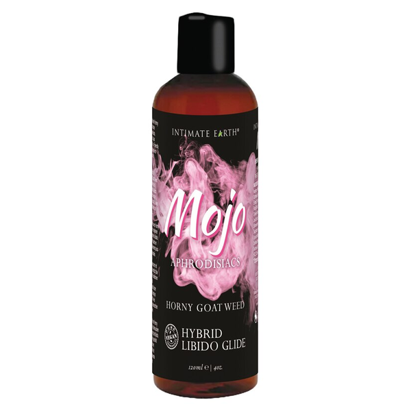 Intimate Earth Mojo Horny Goat Weed Hybrid Libido Glide 4oz