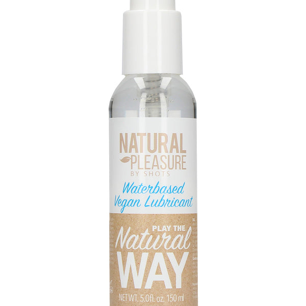 Shots Natural Pleasure Waterbased Vegan Lubricant 150ml