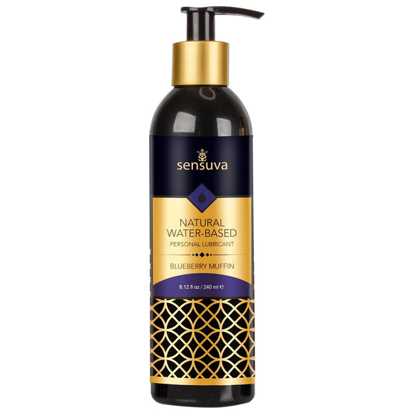 Sensuva Natural Water-Based Moisturizer Blueberry Muffin 240 ml