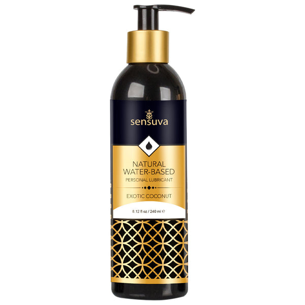 Sensuva Natural Water-Based Moisturizer Exotic Coconut 240 ml