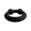 Playful Nero Liquid Silicone Coated Metal C-Ring