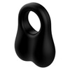 Playful Nero Liquid Silicone Weighted Ball Ring