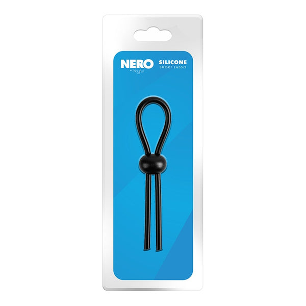 Playful Nero Silicone Short Lasso