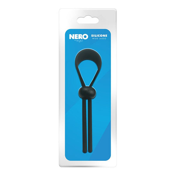Playful Nero Silicone Wide Lasso