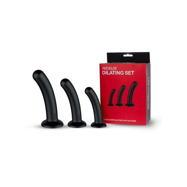 Nexus Dilator Set Silicone Anal Dildos (S M L)