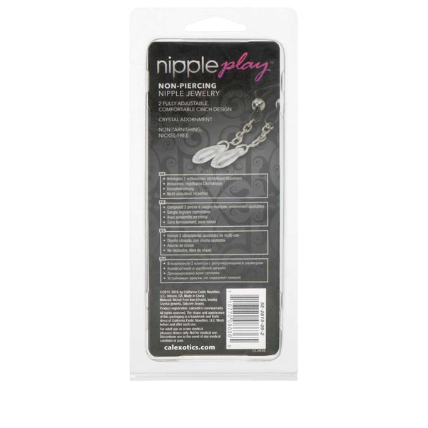 CalExotics Jewel Nipple Play Non-Piercing Nipple Jewelry