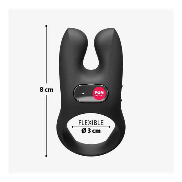 Fun Factory NOS Vibrating C-Ring with Dual Motors