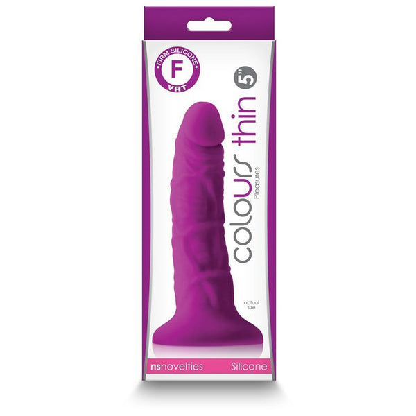 NS Novelties Colours Pleasures Thin 5 inch Dildo