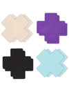 NS Novelties Pretty Pasties Cross I Assorted 4 Pair