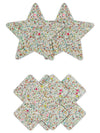 NS Novelties Pretty Pasties Star and Cross Glow 2 Pair