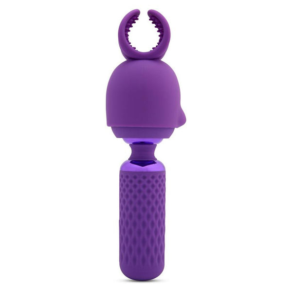 Novel Creations NU Sensuelle Harlow Nubii Mini Wand With Attachment - Colour: Purple
