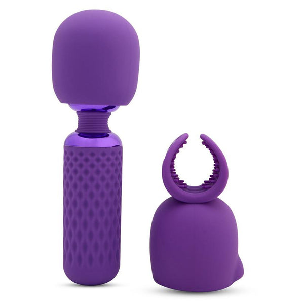 Novel Creations NU Sensuelle Harlow Nubii Mini Wand With Attachment - Colour: Purple