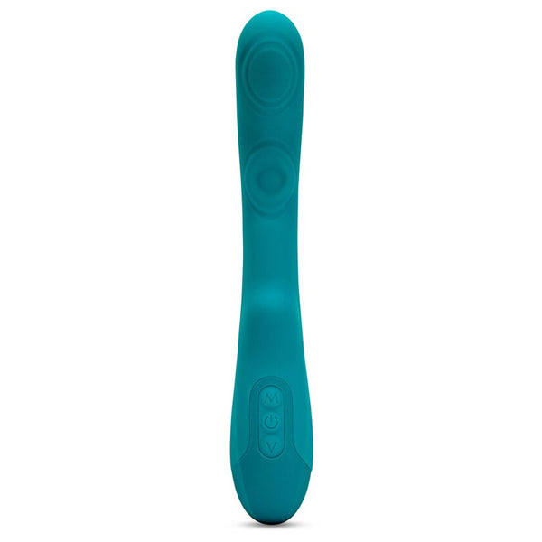 Novel Creations NU Sensuelle Vivi Double-Tapping Vibe - Colour: Emerald Green